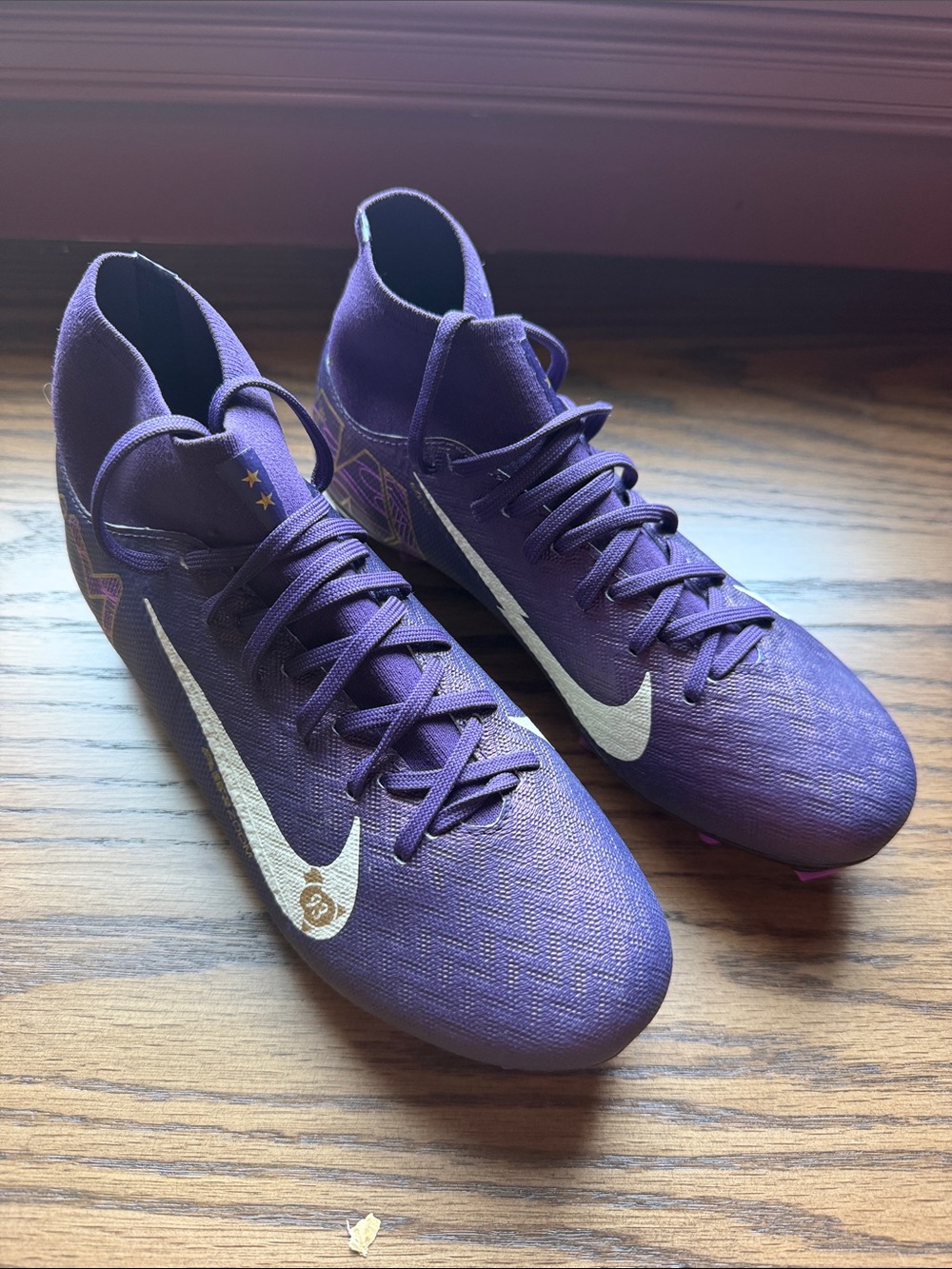 Youth Nike Zoom Mercurial Superfly 10 Kylian Mbappé soccer cleats